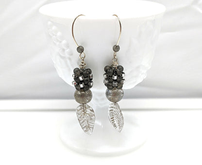 Repurposed/Recycled Earrings on Sterling Silver Earwire